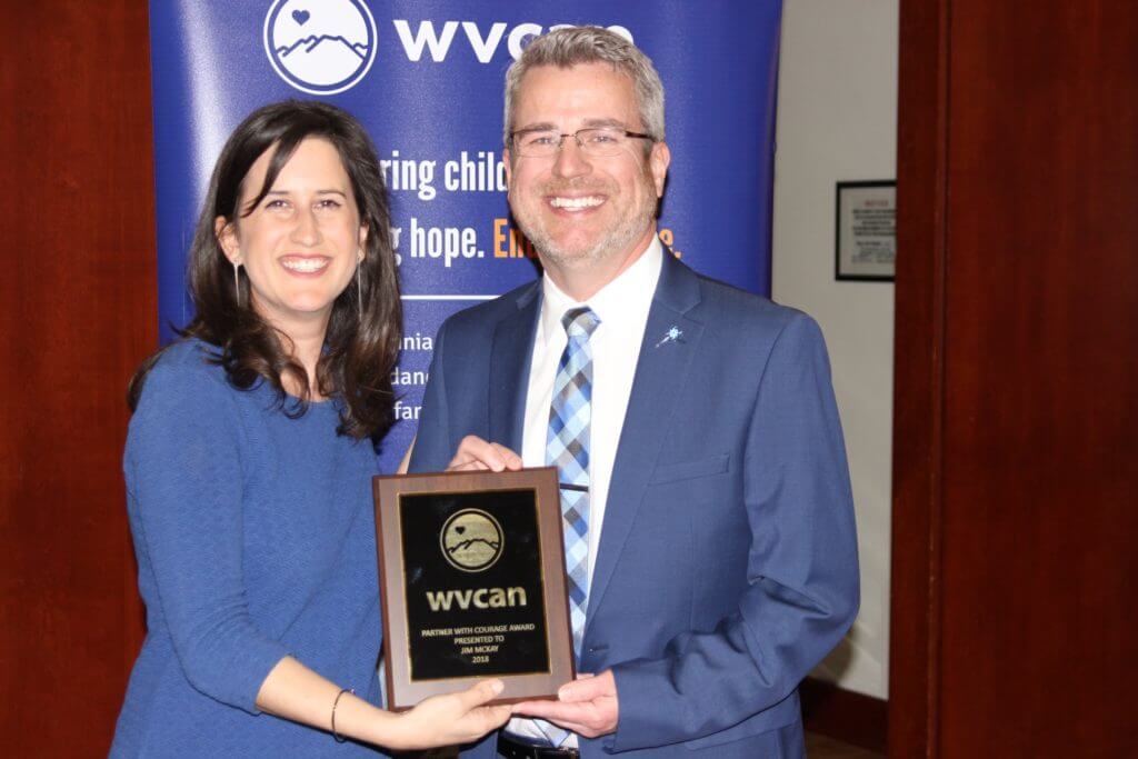 Jim McKay honored with the Partner in Courage award